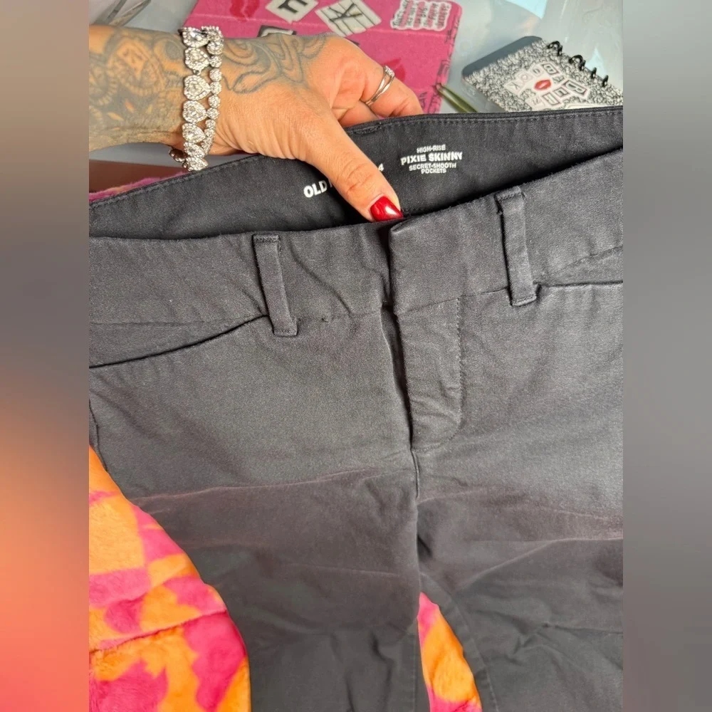 Old Navy Black Ankle Pants